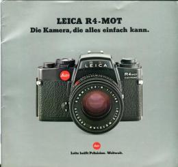 LEICA R4-MOT<ライカ・カタログ>
