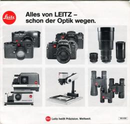 Leitz　Alles von LEITZ -schon der Optik wegen.