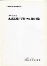 広域遺跡群詳細分布調査概報 東牟婁地方