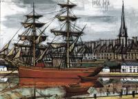 Bernard Buffet　BATEAUX