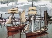 Bernard Buffet　BATEAUX