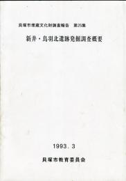 新井・鳥羽北遺跡発掘調査概要 (貝塚市埋蔵文化財調査報告 ; 第25集 )