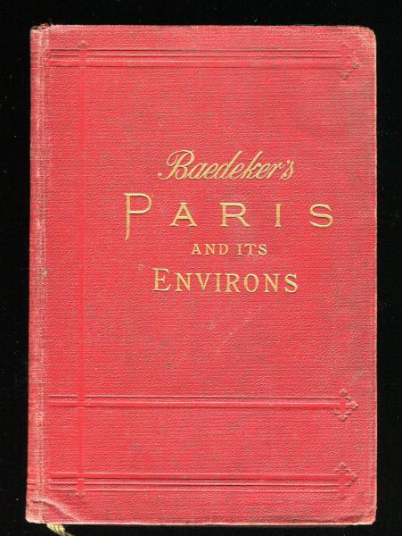 エコール・ド・パリ期 1910年ベデカー仏都案内本