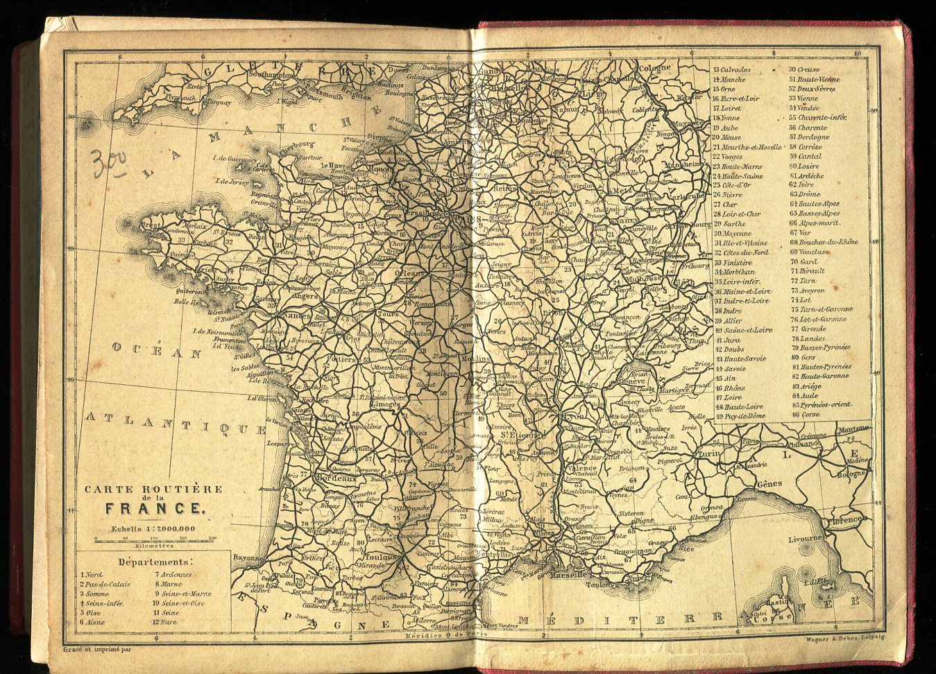 エコール・ド・パリ期 1910年ベデカー仏都案内本 エコール・ド・パリ期