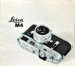 Leica　ライカ　M４　　カタログ　110-73ｂ/Engl.