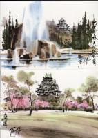 大阪八景 第5輯 　大阪城　絵葉書８葉