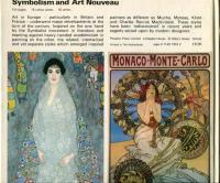  
Symbolism and Art Nouveau 
 Maly and Dietfried Gerhardus