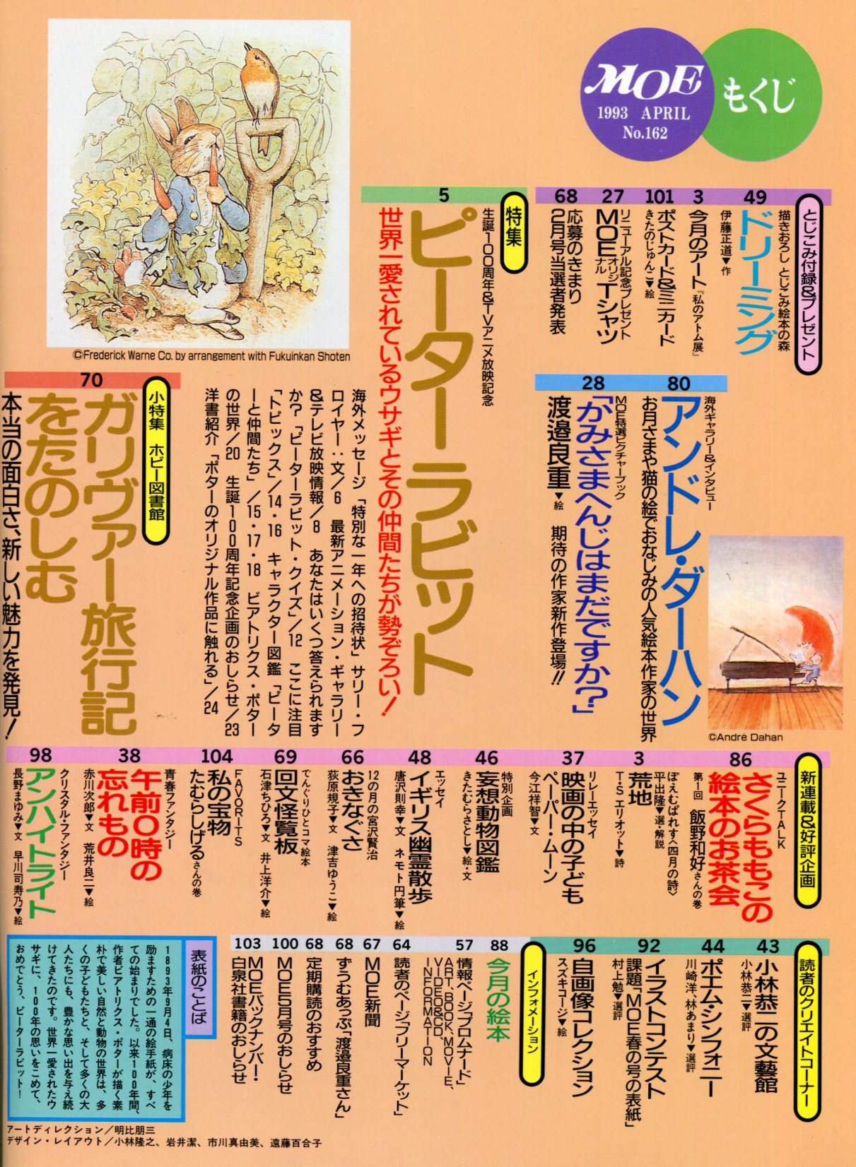 月刊moe 162号 特集 ピーターラビット ハナ書房 古本 中古本 古書籍の通販は 日本の古本屋 日本の古本屋 月刊moe 162号 特集 ピーターラビット ハナ書房 古本 中古本 古書籍の通販は 日本の古本屋 日本の古本屋