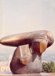 Henry Moore Tow Piece Reclining Figure:Points