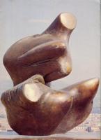 Henry Moore Tow Piece Reclining Figure:Points