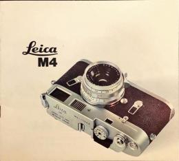 Leica　ライカ　M４　　カタログ　