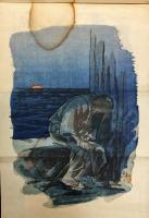 国粋　第2号　霜月号　表紙:杉浦非水8木版8度刷)、口絵:伊東深水(木版10度刷)