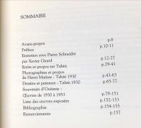 Matisse et Tahiti: Exposition, 4 juillet-30 septembre 1986 (Cahiers Henri Matisse) 　First Edition
