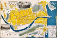 宮古案内　観光都市宮古市付近案内図
