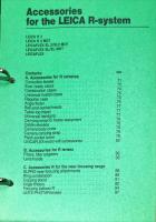 LEITZ General Catalogue for Photographic	
 Dealers Edition of 15-9-1978