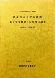 芦屋市八十塚古墳群　岩ヶ平支群第10号墳の調査 : 古墳損壊に伴う確認調査の結果　　芦屋市文化財調査報告  第20集