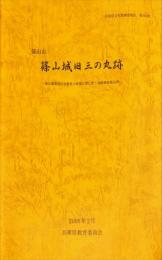 篠山城旧三の丸跡　　兵庫県文化財調査報告 ; 第290冊
　　篠山郵便局庁舎簡易小増築工事に伴う発掘調査報告書