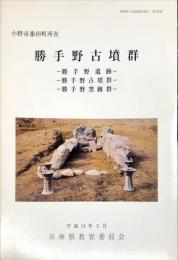 勝手野古墳群　　勝手野遺跡　勝手野古墳群　勝手野窯跡群　　兵庫県文化財調査報告 第２３９冊