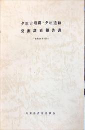 夕垣古墳群・夕垣遺跡発掘調査報告書