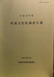 平成12年度　埋蔵文化財調査年報　　	佐用郡文化財報告書5
