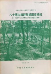 八十塚古墳群発掘調査概報 : 岩ケ平支群F小支群西地区の緊急調査成果概要　　芦屋市文化財調査報告１３集