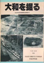 大和を掘る　1992年度発掘調査速報１３