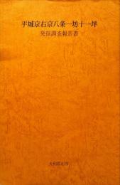平城京右京八条一坊十一坪発掘調査報告書