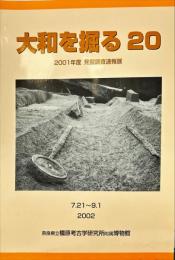 大和を掘る　20　2001年度発掘調査速報展