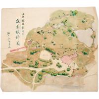 新宿御苑改修計画図面　35枚