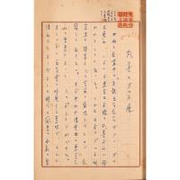 式場隆三郎　肉筆原稿7種・校正刷15種