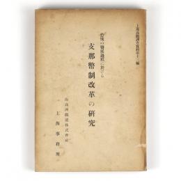恐慌の発展過程に於ける支那幣制改革の研究