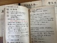 或る個人による食生活日誌　昭和24年1月1日から7月20日・11月5日から昭和25年1月28日まで4冊分