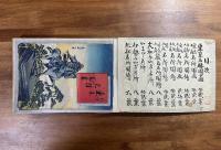明治風俗研究資料　日本名所図画/東京名勝図畫12葉・東京土産名所図画12葉・京都土産名所図絵12葉・京阪土産名所図画20葉・大阪土産名所図絵12葉・堺名所図絵4葉・安芸土産厳島名所図絵8葉・大和みやげ名所8葉・大和名所11葉・紀伊名所図絵6葉・伊勢みやげ名所8葉　
合計113葉＋袋絵11葉。
