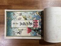 明治風俗研究資料　日本名所図画/東京名勝図畫12葉・東京土産名所図画12葉・京都土産名所図絵12葉・京阪土産名所図画20葉・大阪土産名所図絵12葉・堺名所図絵4葉・安芸土産厳島名所図絵8葉・大和みやげ名所8葉・大和名所11葉・紀伊名所図絵6葉・伊勢みやげ名所8葉　
合計113葉＋袋絵11葉。