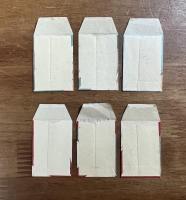 木版ポチ袋　貝づくし　6種揃　春画　わ印