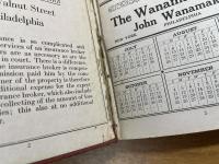 THE WANAMAKER DIARY 1917 フィラデルフィア　ワナメーカー百貨店のダイアリー 1917年版