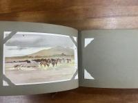 陸軍恤兵部発行絵葉書帖 恤兵絵葉書51枚(小早川篤四郎・鶴田五郎・向井潤吉・小早川秋声・三上知治・高橋亮・御厨純一・池田實人・三國久・吉田博など）