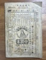 文藝倶楽部第拾壹巻第五號（木版口絵　鈴木華邨　お花見）