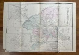 群馬県管内全図　改正新市町村名（大日本管轄分地図）
