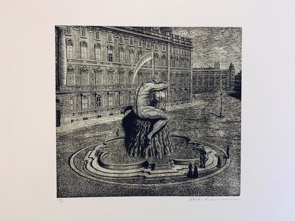譚画集『迷宮の潭』(画：柄澤齊 / 譚：出口裕弘) / 古本、中古本、古 