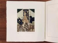 詩画集『奴婢訓』特装本・額装銅板1点