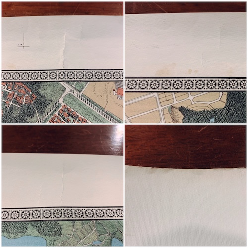 貴重 帯付き 石原正のバーズアイマップ3「奈良絵図」、奈良絵図