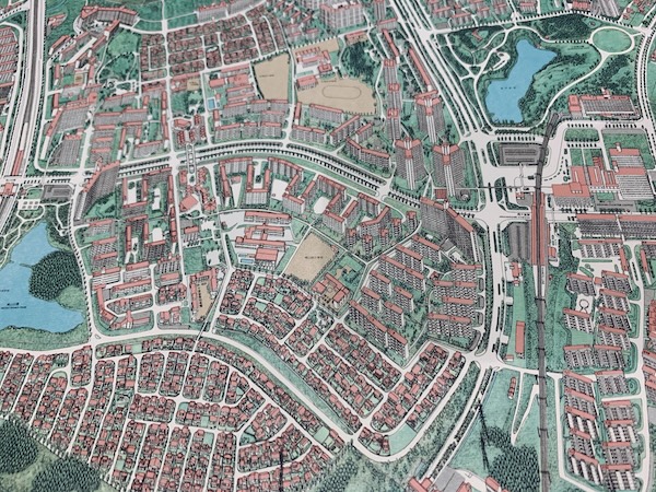 千里ニュータウン絵図 PICTURE of SENRI NEW TOWN 1970-1975 by