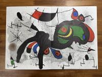 DERRIERE LE MIROIR No.193/194 Miro ミロ pentures sur papier.dessins（表紙含むオリジナルリトグラフ10図）