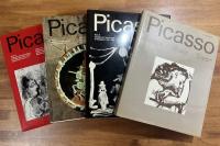 パブロ・ピカソ版画カタログレゾネ　Pablo Picasso tomeⅠーⅣ揃
ⅠCatalogue de l`oeuvre grave et kithographie 1904-1967/Ⅱ Catalogue de l`oeuvre grave et kithographie1966-1969 /Ⅲ Catalogue de l`oeuvre grave ceramique 1949-1971/Ⅳ Catalogue de l`oeuvre grave et kithographie 1970-1972