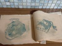 獅子頭繪鑑　孔版　私家版