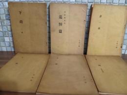 下萌　第一号〜6号　　第2号水落露石追悼号　6号永田有翠追悼号