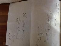 相聞歌物語　特製本　毛筆歌署名入