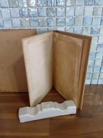 土地　岸田劉生木版画装