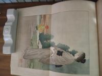 七草集　梶田半古木版画入